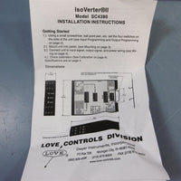 New Love Controls SC4380 ISO Verter II Process Signal Converter / Isolator