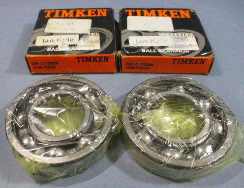 Timken 309K Z3 FS50000 Deep Groove Ball Bearing 45mm ID 100mm OD 25mm W Lot of 2