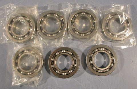 IKS SSR16 Open Radial Ball Bearing 1" Bore 2" OD 3/8" W (Lot of 7)