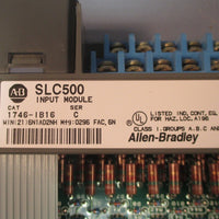 Allen Bradley 1746IB16 SLC500 Series C Input Module 1030VDC Used