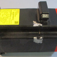 Fanuc A06B0064B203#0100 AC Servo Motor Bis 4/4000HV 3PH 14mm Shaft Dia.