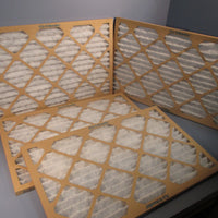 Lot of (4) AIR HANDLER Pleated Air Filter 16x25x1 MERV 7 5W510
