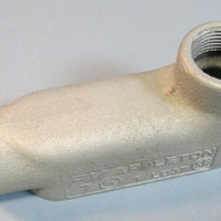 Appleton LB37 Bottom L Ported 1" Conduit Body FM7 NWOB