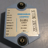 Omega Omegabus D1251 Circuit Breaker Digital Transmitter 420 MA