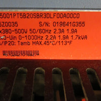 Danfoss VLT 5000 Variable Speed AC Drive VLT5001PT5B20SBR3DLF00A00C0