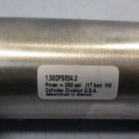 Schrader Bellows Standard Pneumatic Cylinder 1 1/2" Bore, 4" Stroke 1.50DPSR04.0