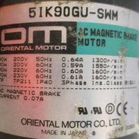 Star Linear Guide LM009168 w/ Oriental Motor 51K90GUSWM Motor 5GU18KA Gear Head