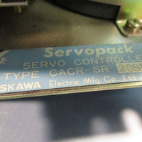 YASKAWA ELECTRIC TYPE CACRSR 20SB1BFYY100 SERVOPACK SERVO CONTROLLER