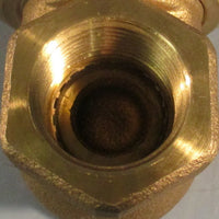 Milwaukee Valve 1182 1-1/4" Bronze Gate Valve 300SWP-1000WOG