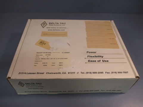 DELTA TAU PAMC VME CPU BOARD  PMAC-DSP-6U-8+OPT.0V/5AF/40MHz 54973386 602199-104