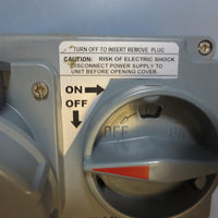 Mennekes Switched & Interlocked Receptacle 20A 1 Ph 125/250V 1/2.5HP ME 420HMI12