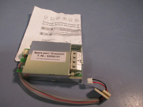 ENDRESS+HAUSER SPARE PART FOR TERMINALMODULE 4-POLE, HART, 2-WIRE  52006197