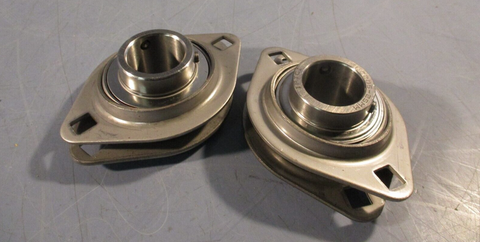 Lot of (2) Shuster/IPTCI Insert Ball Bearing SUC205 591055S