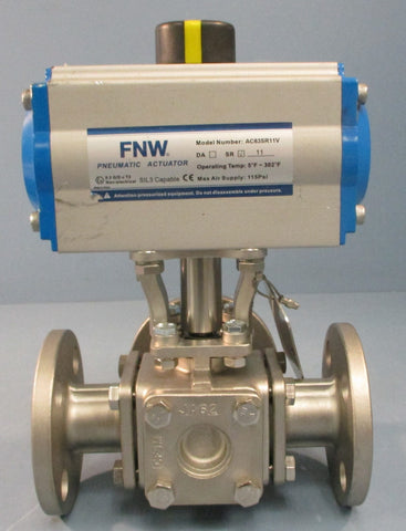 Ferguson FNW AC63SR11V Pneumatic Rack and Pinion Actuator 115 PSI Max Supply
