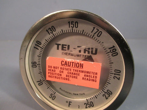 Tel-Tru Stainless Steel Dial Thermometer 5003230