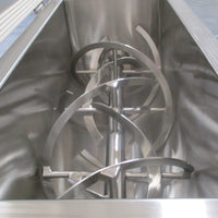 Ross 42B-005 Horizontal Double Ribbon Blender 38" x 17" x 21" Mixing Chamber