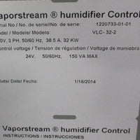 VaporStream VLC322 Electric Humidifier 480 Volt 3 Phase