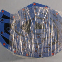 Uni Chains SF-502A-HD Conveyor Chain Belt 48" Length 9" Width Blue Acetal