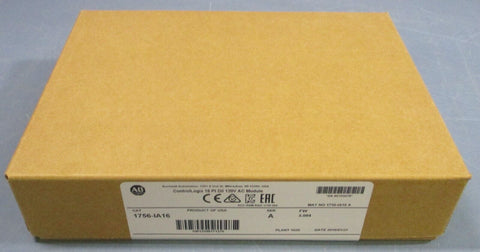 Allen Bradley 1756-IA16 Ser A 3.004 ControlLogix 16Pt D/I 120V AC Module Sealed*