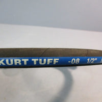 Kurt Tuff08 1/2" 5000 PSI WP MSHA IC8/22 1Q21 Hydraulic Hose 48" Long