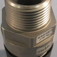AIRnet 2810 2218 00 Aluminum Piping Nipple Socket 1" Pipe Dn 251" Lot of 2