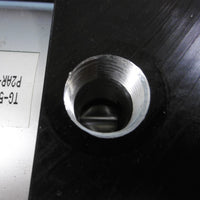 Numatics P2AR-10A7E-AAA0 10" Stroke 1.25" Threads 1.37" Shaft Pneumatic Cylinder