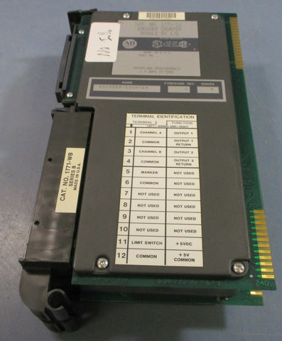 Allen Bradley 1711IJ Encoder / Counter Module Ser A 5V I/O w/Swing Arm Terminal
