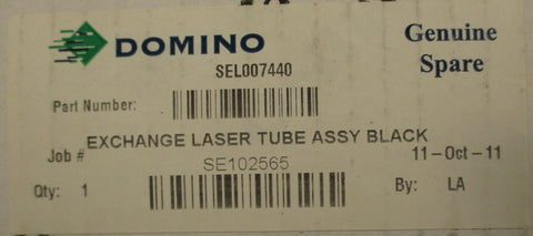 Domino DDC3 STD Laser Black L007440 Exchange Laser Tube Assy