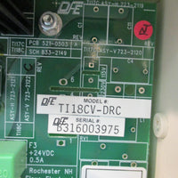 DFE MODEL TI18C TRUE TENSION INDICATOR  24VDC 0.5A TI18CV-DRC