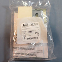 Lot of 14 Hubbell HBL2011IV 90° Surface Metal Raceway Fitting in Ivory NIB