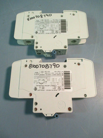 Allen Bradley Circuit Breaker 1489-A1C350 AB-5321 Series A 240V 35A 48V Lot of 2