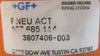 Georg Fischer GF Diastar 167.685.114 Penumatic Actuated Diaphragm Valve 1"