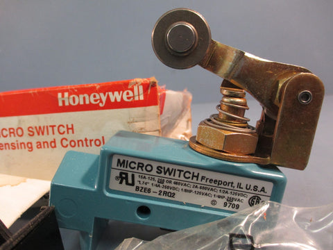 HONEYWELL MICRO SWITCH BZE62RQ2 ACTUATOR STYLE LIMIT SWITCH