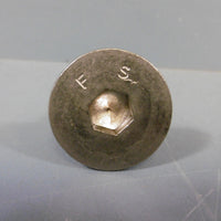 Lot of 24 Machine Screw Counter Sunk Flat Socket 1" 3/8 HEX 5/8 DIA