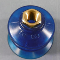 Vacuum Cup Blue Vinyl VC 137  2.44 in DIA 1.93 in Height NEW