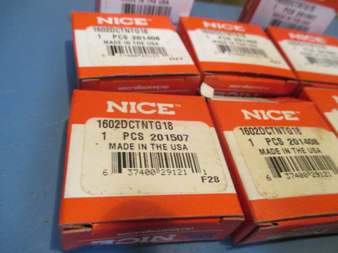 NICE Bearing (Lot of 8)1602DCTNTG18