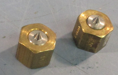 Nordson 1026706 Glue Nozzle 0.02" Dia 0.075" Engagement Length Lot of 2