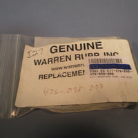 WARREN RUPP REBUILD REPLACEMENT KIT 476098000