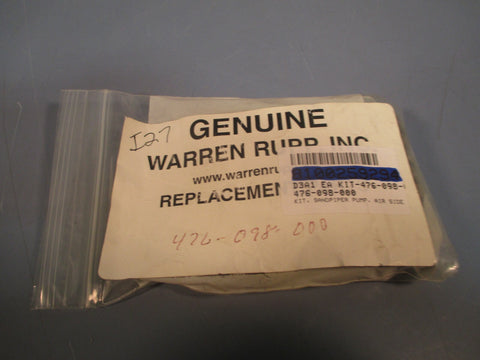 WARREN RUPP REBUILD REPLACEMENT KIT 476098000