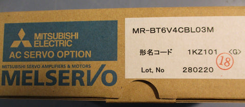 Mitsubishi MR-BT6V4CBL03M Battery Connecting Cable 0.3m Long for Servo Amplifier
