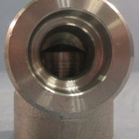 Unbranded A/SA182F316/F316L Stainless Steel 90° Pipe Elbow B16 3M 1/2 Lot of 2
