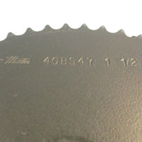 Martin Sprocket 40BS47 1 1/2 Sprocket, Bored to size 1 1/2" bore 47 Teeth