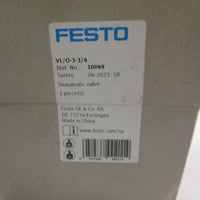 FESTO 10049 Pnuematic Solenoid Valve VL/033/4