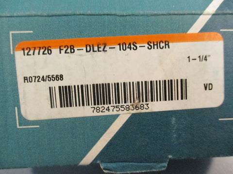 Dodge F2BDLEZ104SSHCR Flange Mount Ball Bearing Unit 2Bolt 11/4" Bore