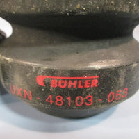 Lot of (5) Buhler Hollow Spring Rubbers Bushings for MQRF Purifier UXN48103053