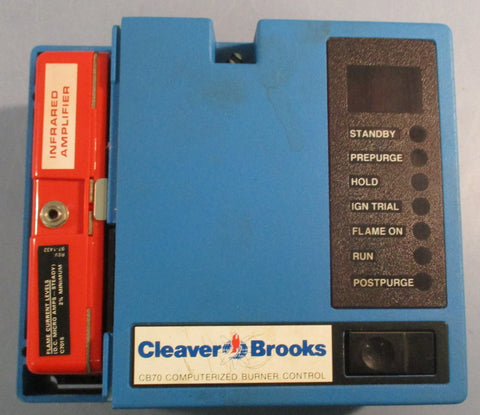 Cleaver Brooks 8332290 Computerized Burner Control Model CB 70 With Amplifier