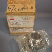 BS & B SAFETY HEAD RUPTURE DISC SIZE: 1.5" TYPE: GRC 316 SS EP5906033
