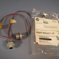 Allen Bradley 3 Pin AC Micro Male Receptacle Series B (Lot of 3) 888RM3AC11F