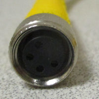 Turck PKG 4M-4-RS 4.4T Cordset U0870-61 M8 Female 4-Pin to M12 4-Pin (Lot of 3)