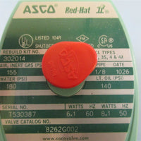 ASCO RedHat 8262G002 1/8" Solenoid Valve  New